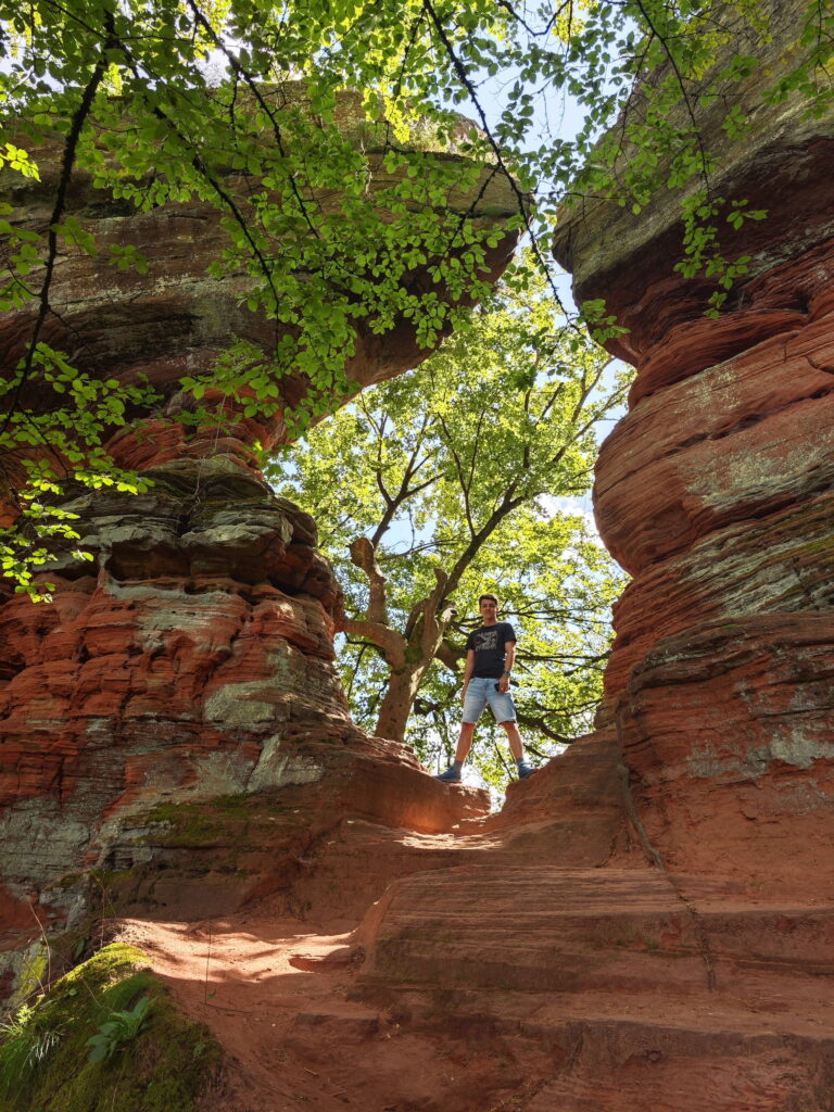 Altschlossfelsen kurze Wanderung - so geht die Tour