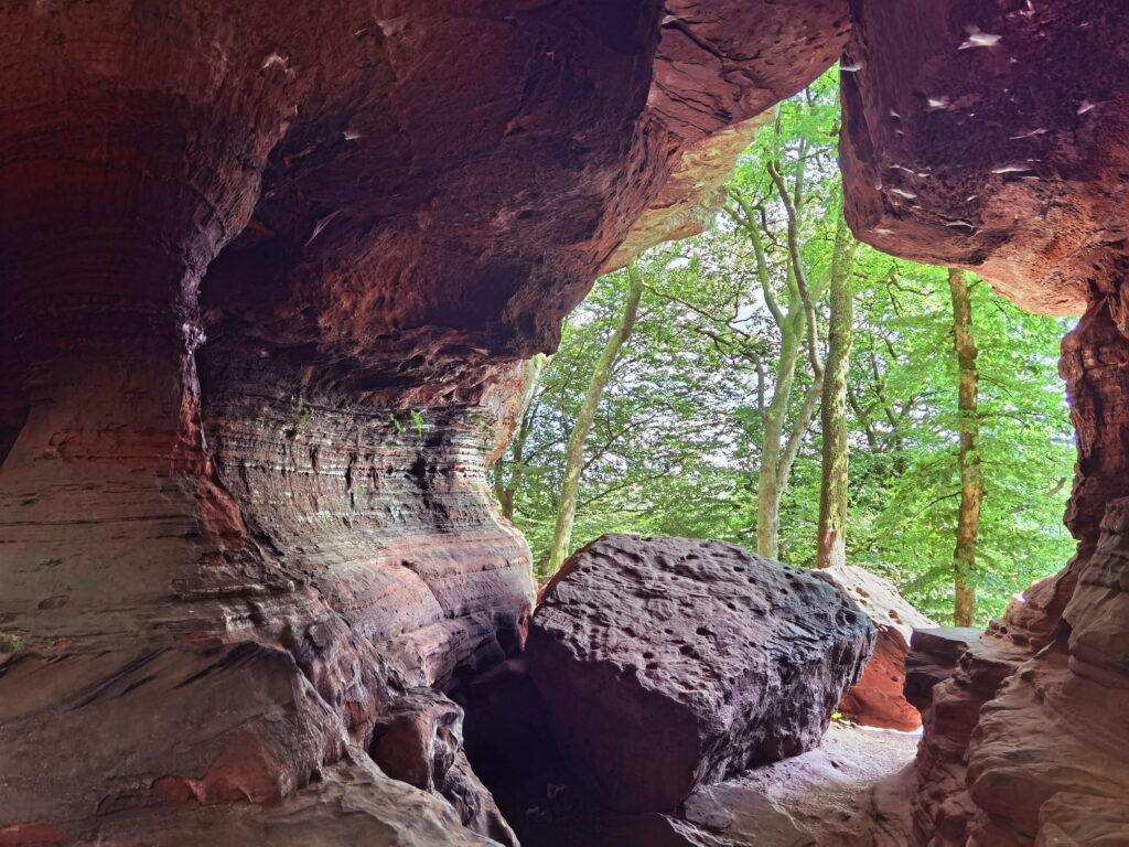 Wanderung Altschlossfelsen mit Felsentoren und Felsentürmen